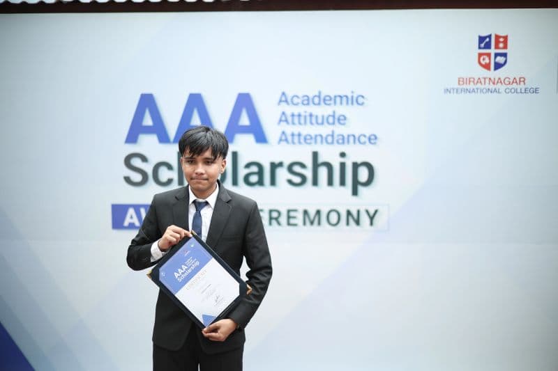 Holding the AAA certificate