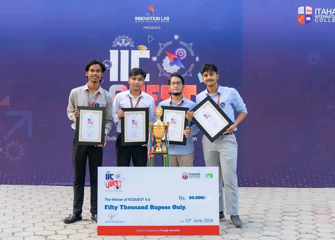 Winning photo of IIC Quest 4.0