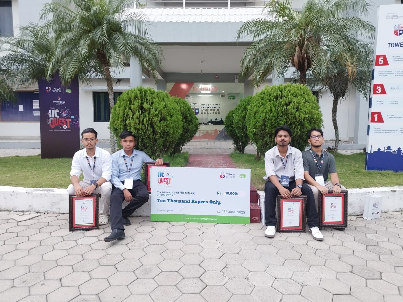 Winning photo of IIC Quest 3.0